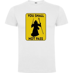 CAMISETA YOU SHALL NO PASS